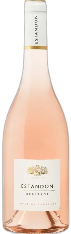 capture du vin Héritage 2024 2025 Rosé Aop Côtes de Provence Estandon