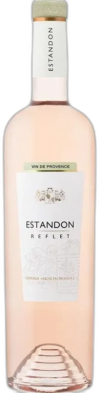 illustration du vin Reflet 2024 2025 Rosé Aop Coteaux Varois en Provence Estandon