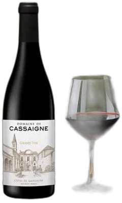 image du vin Domaine de Cassaigne 2024 Rouge Igp Côtes de Gascogne Plaimont