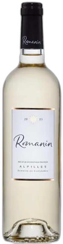 photo du vin 2024 Blanc Alpilles Château Romanin