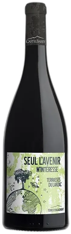 photo du vin l'Avenir m'Intéresse Rouge Aop Terrasses du Larzac Castelbarry