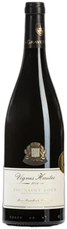 photo du vin Vignes Hautes 2023 Rouge Pic Saint Loup la Gravette de Corconne