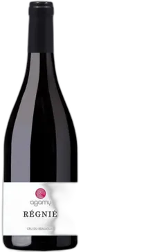 vue du vin Régnié 2025 Rouge Cru du Beaujolais Agamy
