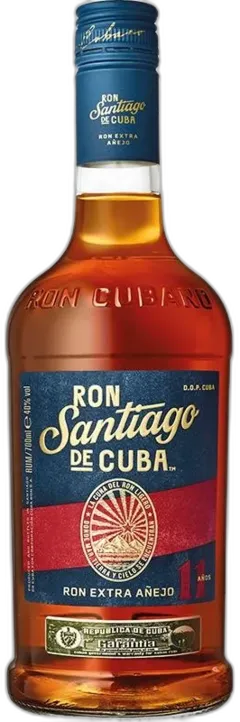 photo du vin Santiago de Cuba Extra Anejo 11 Ans Traditionnel Espagnol