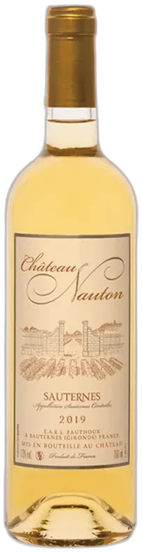 photos du vin 2019 Blanc Sauternes Château Nauton