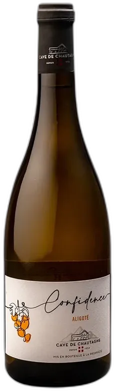 image du vin Confidence 2024 2025 Blanc Savoie Cave de Chautagne