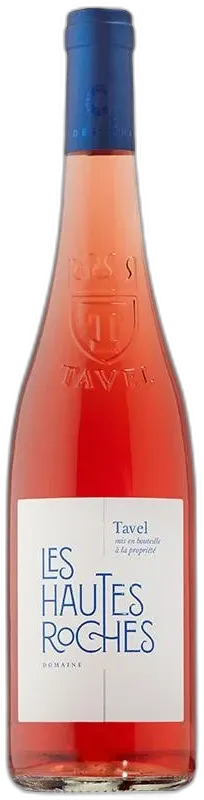 illustration du vin les Hautes Roches Rosé Aop Tavel Cellier des Chartreux