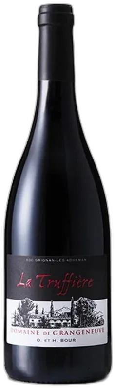 photo du vin la Truffière 2023 Grignan les Adhémar Domaine de Grangeneuve
