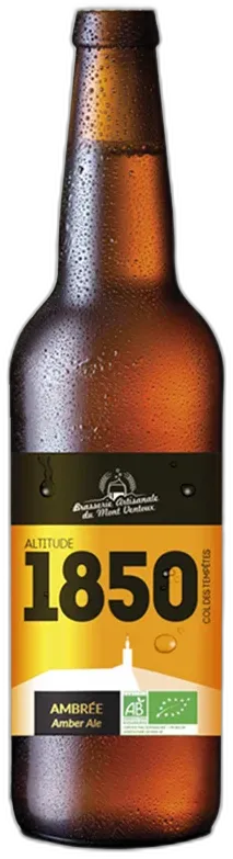 capture du vin Brasserie du Mont Ventoux Ambrée Altitude 1850