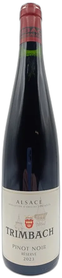 vue du vin Pinot Noir Domaine Trimbach Reserve