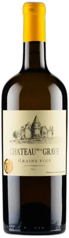 vue du vin Château de la Grave Grains Fins