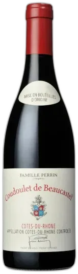 capture du vin Coudoulet de Beaucastel Côtes du Rhône Rouge 2021