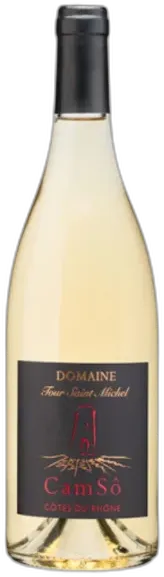 image du vin Côtes du Rhône Cam sô Blanc Domaine Tour Saint Michel Blanc 2020
