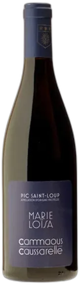 capture du vin Cammaous Caussarelle Marie Loïsa Pic Saint Loup Rouge 2022