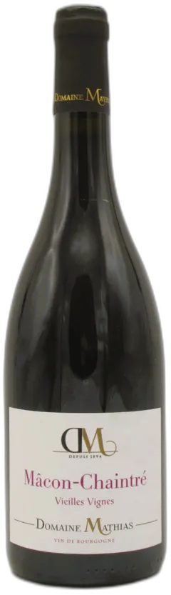 image du vin Macon Chaintre Bio Domaine Mathias