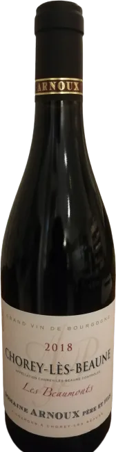 image du vin Chorey-Lès-Beaune Domaine Arnoux Père et Fils