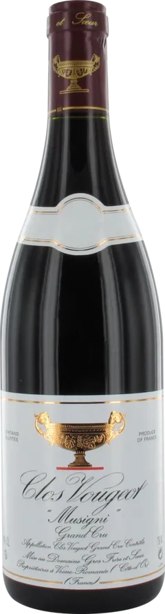 photos du vin Clos Vougeot en Musigni Grand Cru Domaine Gros Frère & Soeur