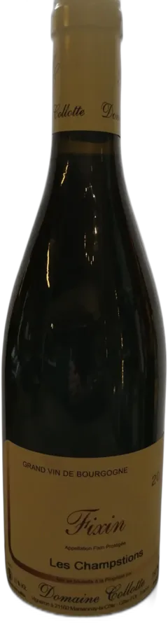 aperçu du vin Fixin les Champtions Domaine Collotte