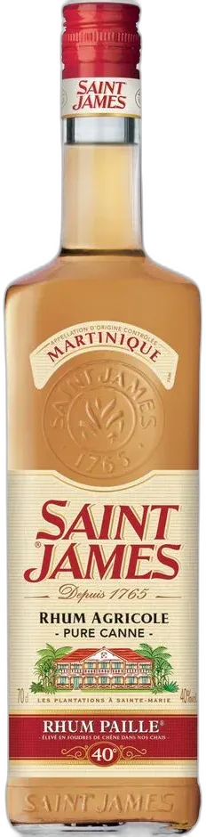 illustration du vin Rum Dark Paille Saint James
