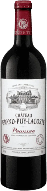 capture du vin Grand Puy Lacoste