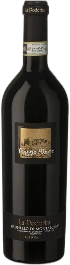 vue du vin Brunello Riserva Docg Poggio Abate la Poderina