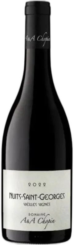 aperçu du vin Nuits st Georges Vieilles Vignes a Chopin et Fils