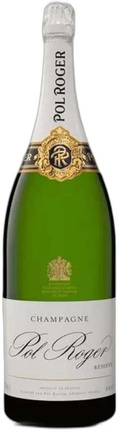 photo du vin Brut Réserve Pol Roger Jeroboam Cassa di Legno