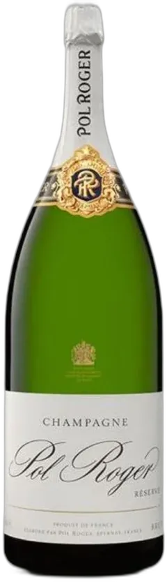 illustration du vin Brut Réserve Pol Roger Salmanazar Cassa di Legno