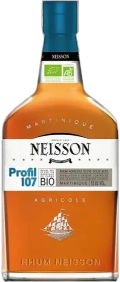 photo du vin Rhum Agricole Profil 107 Élevé Sous Bois Bio Neisson