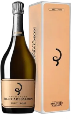 photos du vin Champagne le Rosé Magnum Astucciato Billecart-Salmon