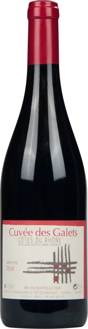 illustration du vin les Vignerons d’Estézargues "la Cuvée des Galets" Rouge 2023