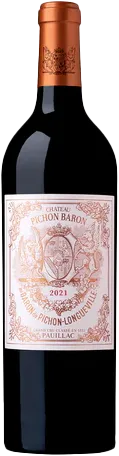 image du vin Pichon Baron Longueville 21 Pauillac 2021