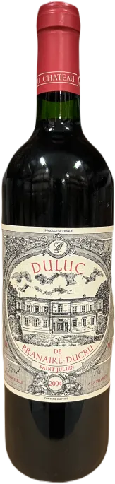 photo du vin Duluc de Branaire Ducru