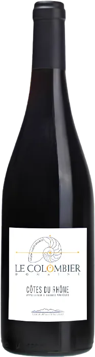 vue du vin Domaine le Colombier "Vieilles Vignes" Vacqueyras Aop 2024 Rouge