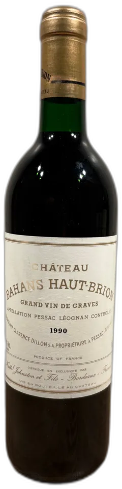 photo du vin Château Haut Brion 1990 Bahans