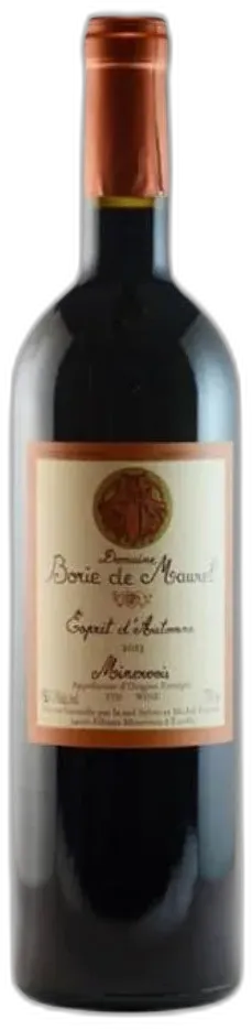 vue du vin Minervois Esprit d’Automne Borie de Maurel Bio