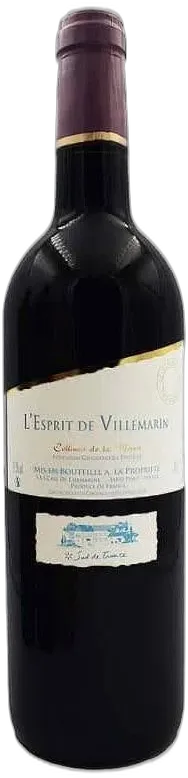 capture du vin l' Esprit de Villemarin - - Igp Collines de la Moure - - Cave de l'Ormarine