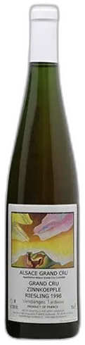 illustration du vin Seppi Landmann Riesling Grand Cru Zinnkoepfle Vendanges Tardives 1996