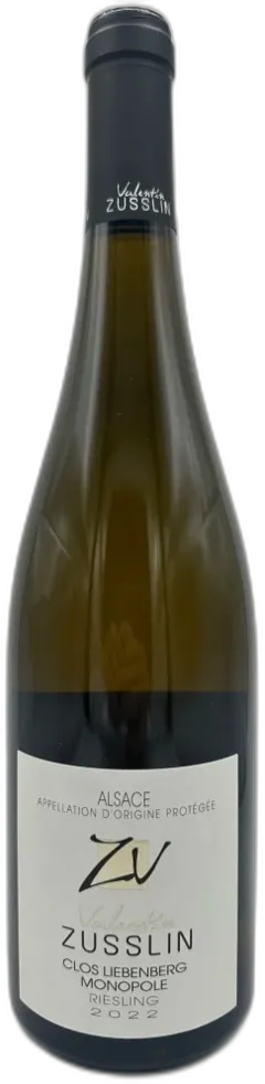 photos du vin Domaine Valentin Zusslin Clos Liebenberg Monopole Riesling Alsace France