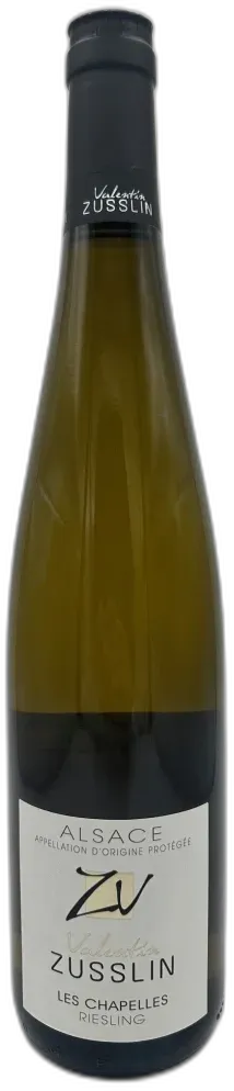 photo du vin Domaine Valentin Zusslin les Chapelles Riesling Alsace France