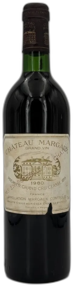 photos du vin Château Margaux 1980 Margaux 1er Grand Cru Classé