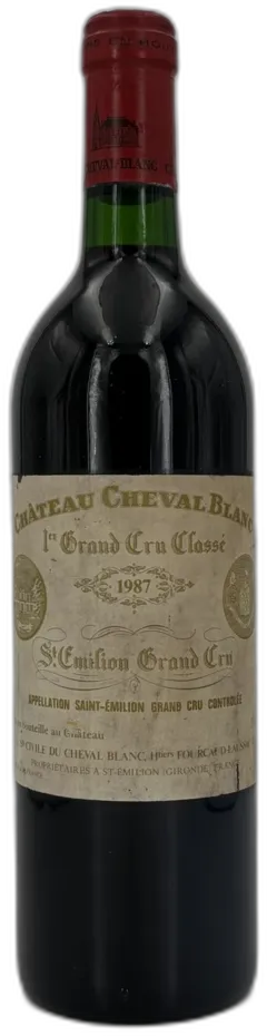 image du vin Château Cheval Blanc 1987 Saint-Emilion 1er Grand Cru Classé A