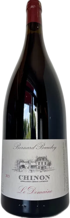capture du vin Magnum Chinon Domaine Bernard Baudry a Bio