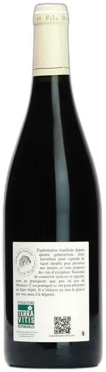vue du vin Pernand Vergelesses Rouge Rollin