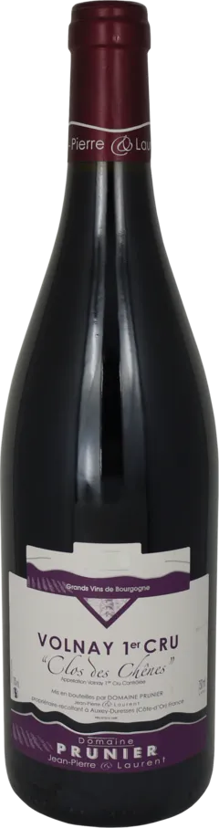 capture du vin Volnay 1er Cru Clos des Chênes Domaine Laurent et Romain Prunier