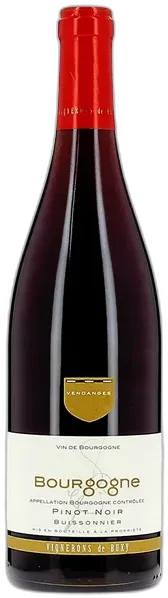 image du vin Aoc Bourgogne Pinot Noir Buissonnier Vignerons de Buxy