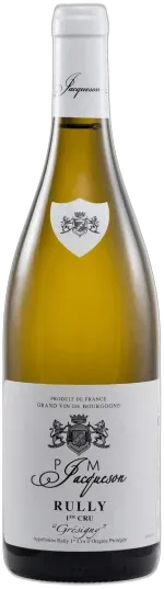 photo du vin Aoc Rully 1er Cru Grésigny Blanc 2023 Domaine Paul et Marie Jacqueson