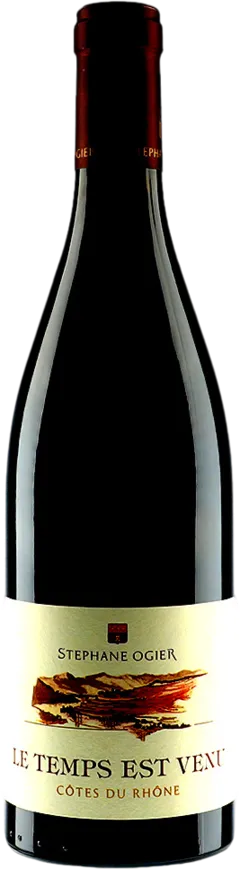 photos du vin Aoc Côtes du Rhône "le Temps Est Venu" Domaine Stéphane Ogier