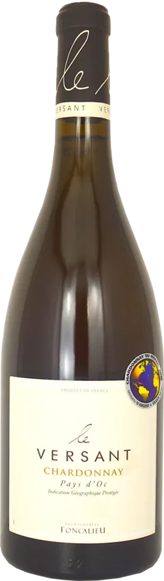 photos du vin Igp Pays d’oc le Versant Chardonnay les Vignobles Foncalieu