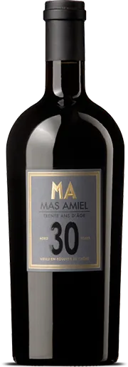 vue du vin Maury 30 Ans d’Âge Mas Amiel